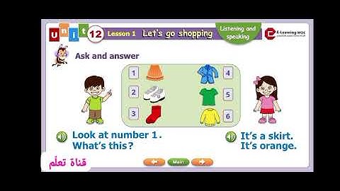 Unit 12 " Let`s go shopping" Lesson 1 primary 1