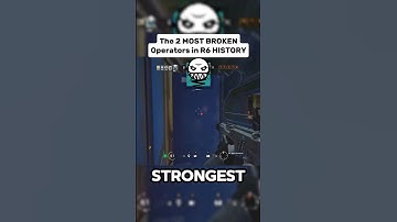 The MOST BROKEN Operators in Siege History #r6 #rainbowsixsiege