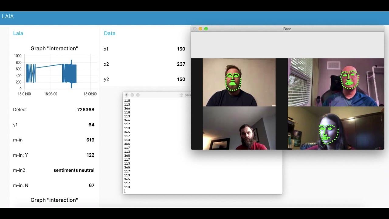 Computer Vision & Sentiment analysis with #AI. Demo by Aina - YouTube