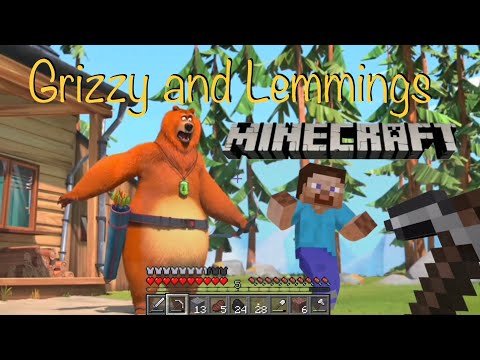Grizzy and Lemmings - Minecraft Pt 1 - E19