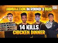 BGIS ROUND 3 DOMINATION | 14 KILLS CHICKEN DINNER | OWAIS BOLTE