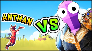 I Tried To Fight THANOS as ANTMAN & THOR & Here