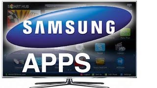 How to download apps for samsung smart tv, missing app? , 40", 55",
60", 65", 58", 50", 55" 1...