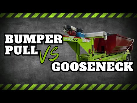 Video: Sib piv Hitches: Bumper Pull vs. Gooseneck