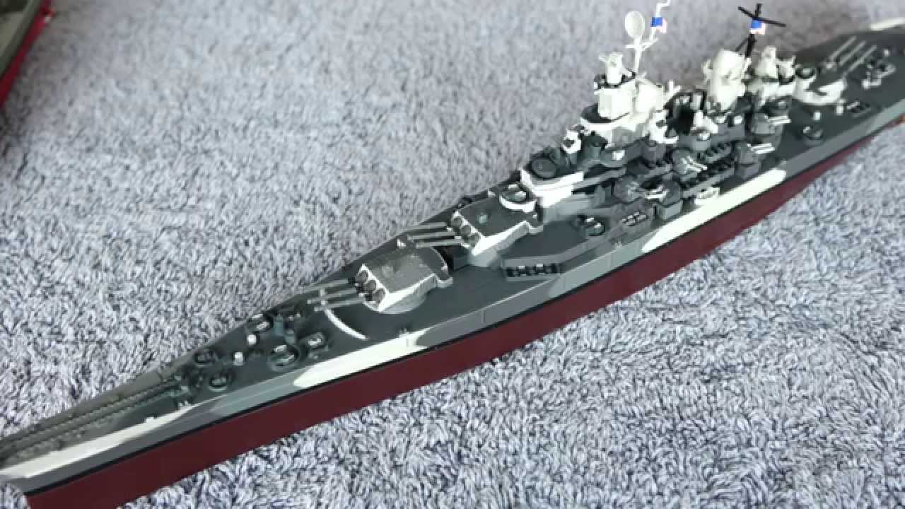 uss missouri diecast model