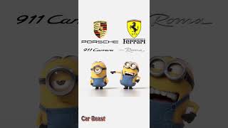 Ferrari Roma vs Porsche 911turbo minions compilation#tiktok#trending#porsche#ferrari#whatsappstatus