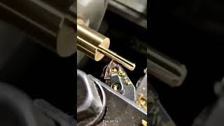 mini cnc lathe machine working processing