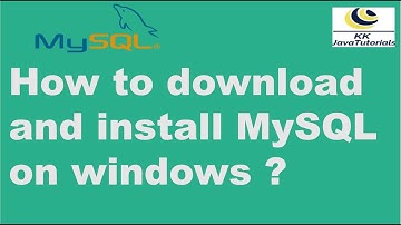 How to download and install MySQL on windows? | Installing MySQL and Workbench on Windows?