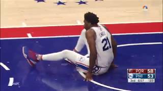 2017.01.20 Joel Embiid Full Highlights vs Portland Trail Blazers