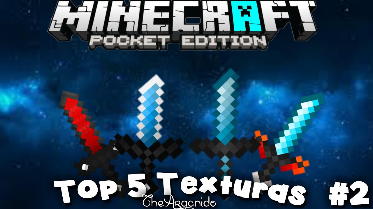 Top 5 Mejores Texturas PvP Para Minecraft Pe 0.15.6 Top 5 PvP
