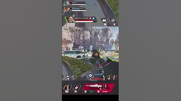 Pushing a squad solo as a support #apexlegends #apex #shorts