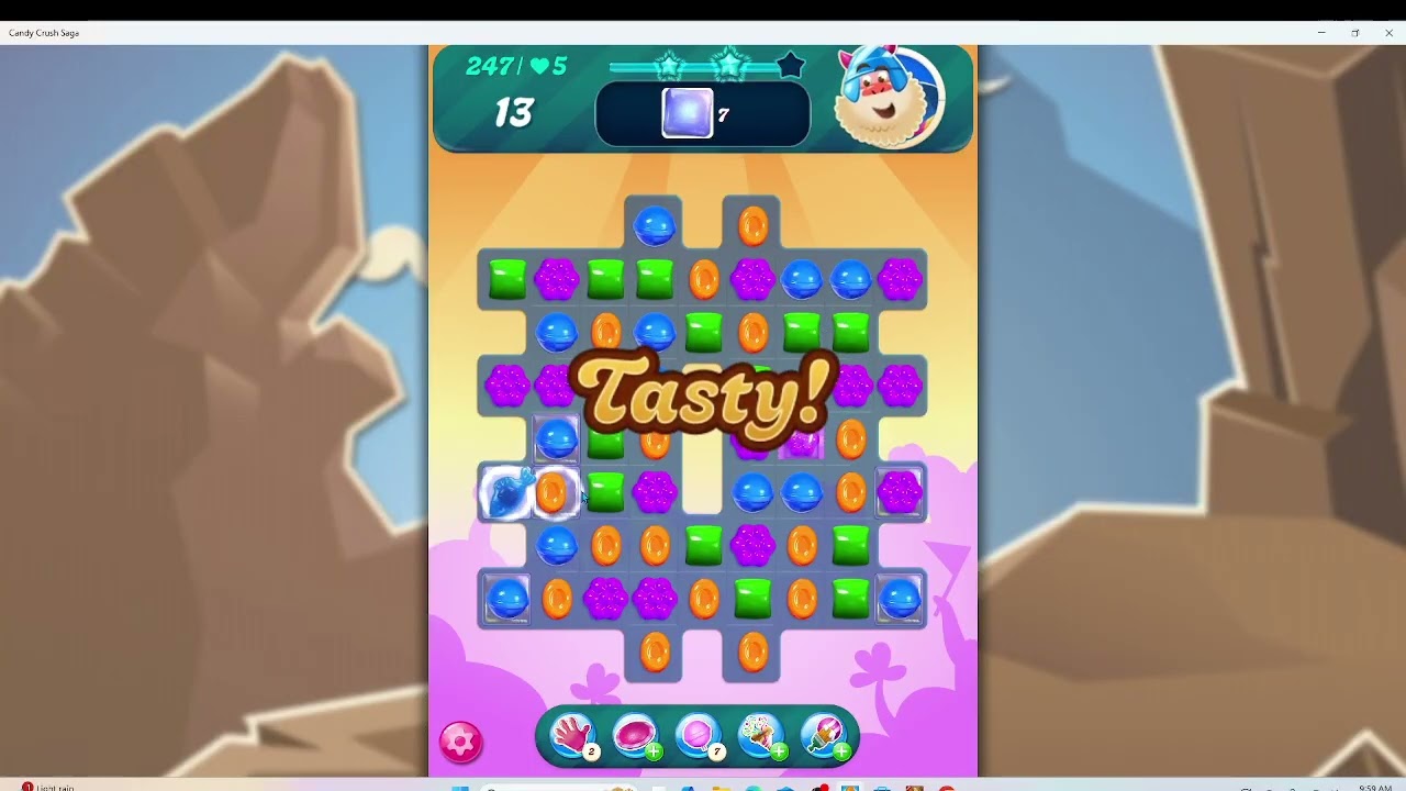 Candy Crush Super Hard Level 247 – Episode 2 Race Challenge