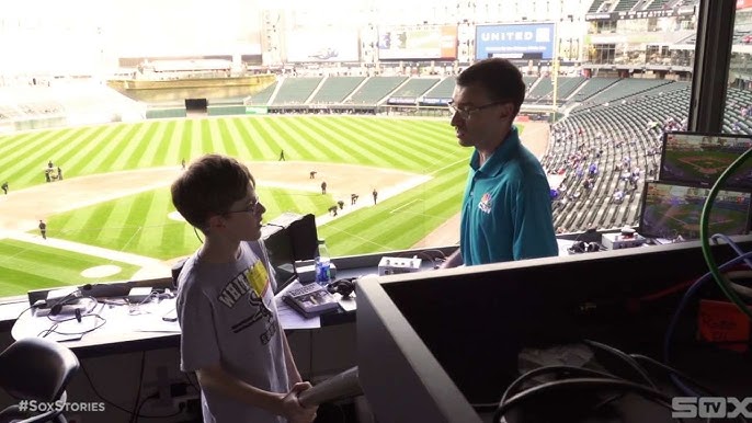 White Sox announcer with cerebral palsy finds his calling