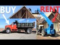 The Equipment You NEED To Build Your Own House