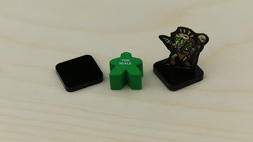 Paper Miniature Base 20mm Angled - Board Game Pieces from The Game Crafter