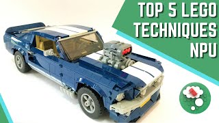 TOP 5 LEGO Techniques - Ford Mustang (10265)