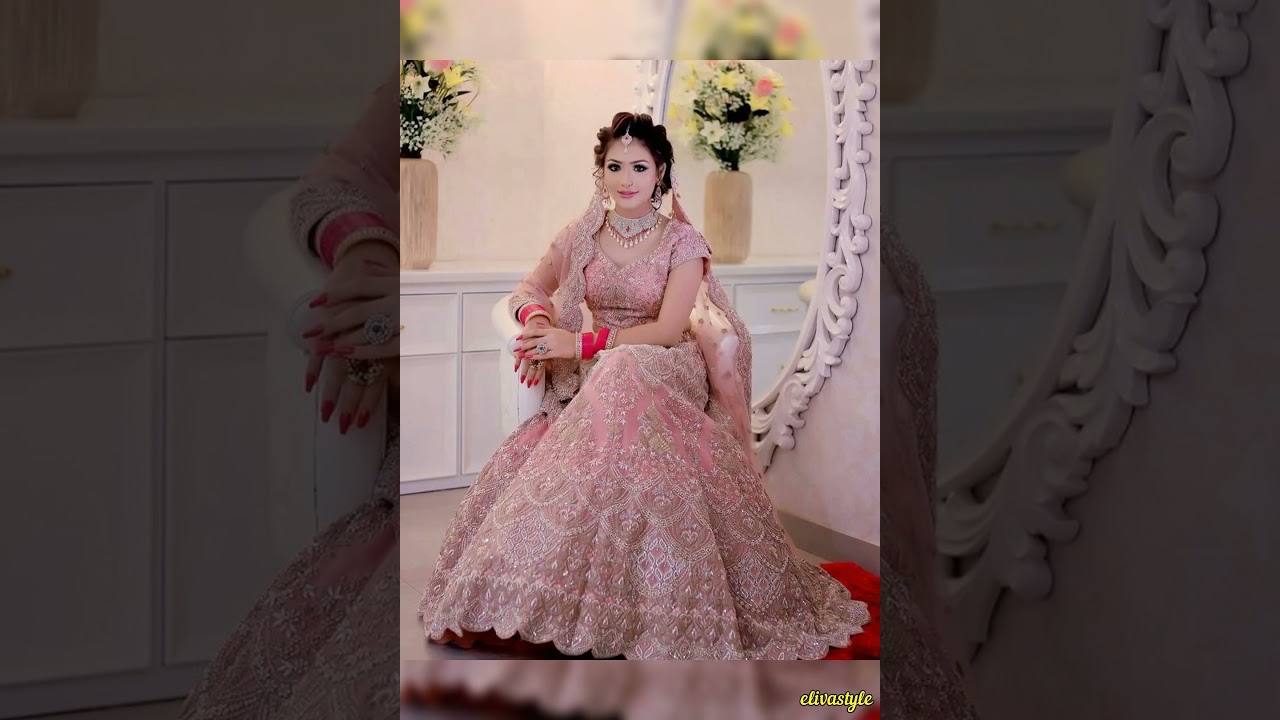 Pink Bridal Lehenga 