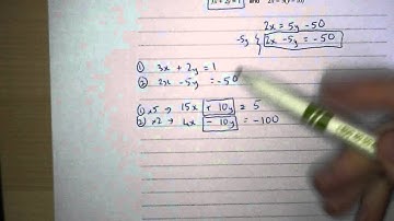 Simultaneous Equations - Q2 GCSE Maths Revision Walking Talking Topics with Mr Barton