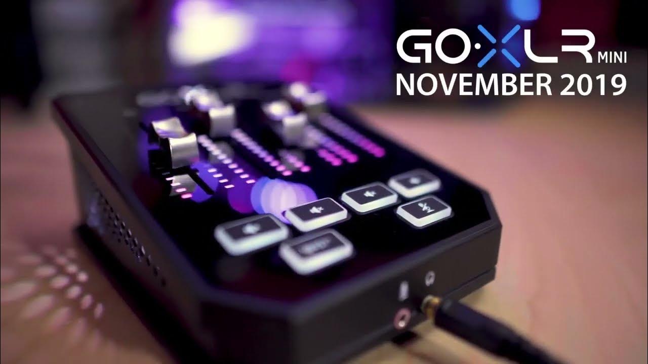 Go XLR Mini 트레일러! 1인 크리에이터 필수 장비 오디오 인터페이스, GO XLR Mini를 소개합니다. YouTube