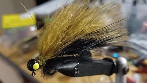 Marabou Jig Minnow/Leech  #flytying #jig #maraboujig #fish
