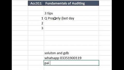 Acc311 solved assignment spring 2022 | Acc311 solved gdb spring 2022 | Acc311 assignment spring 2022