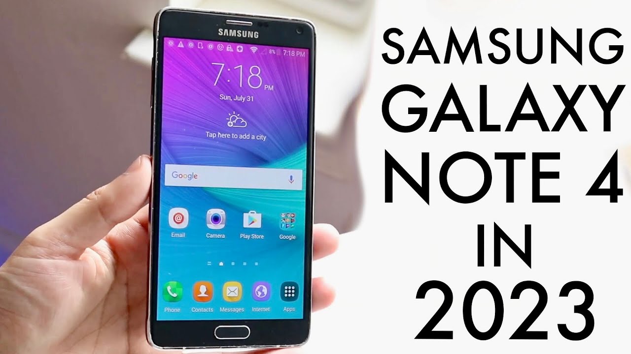 Samsung Galaxy Note 4 In 2023! (Still Worth Buying?) (Review) 