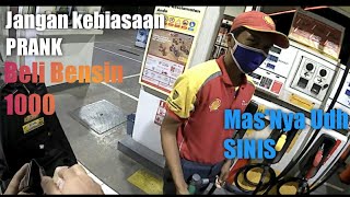 EXSPRESI OPERATOR POM BESIN LIHAT CAMERA,TAKUT Di PRANK