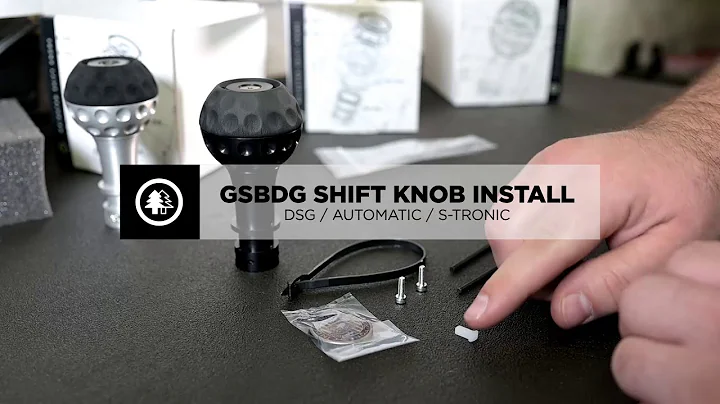 BFI Black Forest Industries GSB Golf Ball Shift Knob How To Guide for DSG and Auto VW / Audi