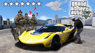 MISI EPIC PENCURIAN SUPERCAR DI MARKAS TENTARA !!! GTA 5 MOD