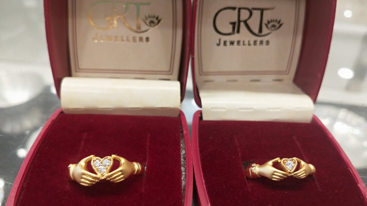 GRT Jewellers Gold Ring Collections for Girls | 2-4 grams | Latest Designs  - YouTube