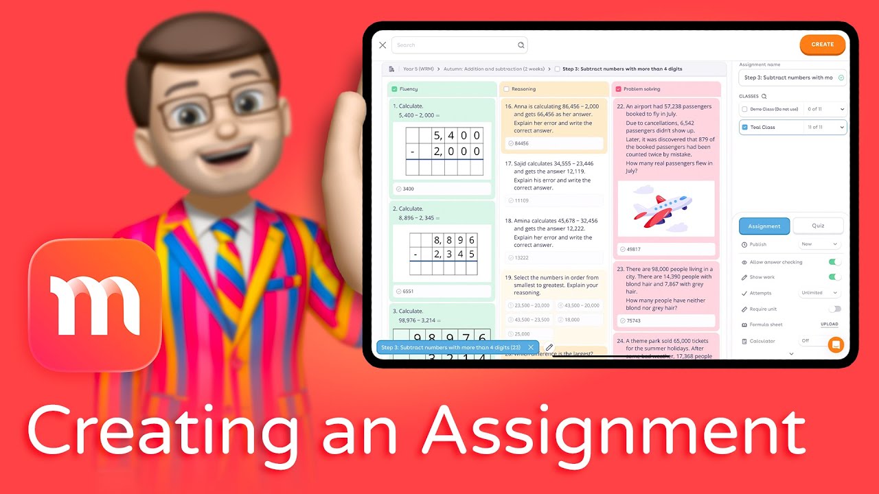 How to Create Your First Assignment in Magma Maths - YouTube