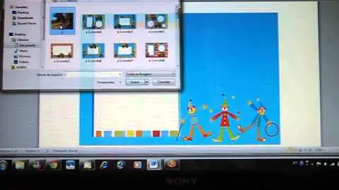 Como colocar uma imagem dentro de uma moldura?