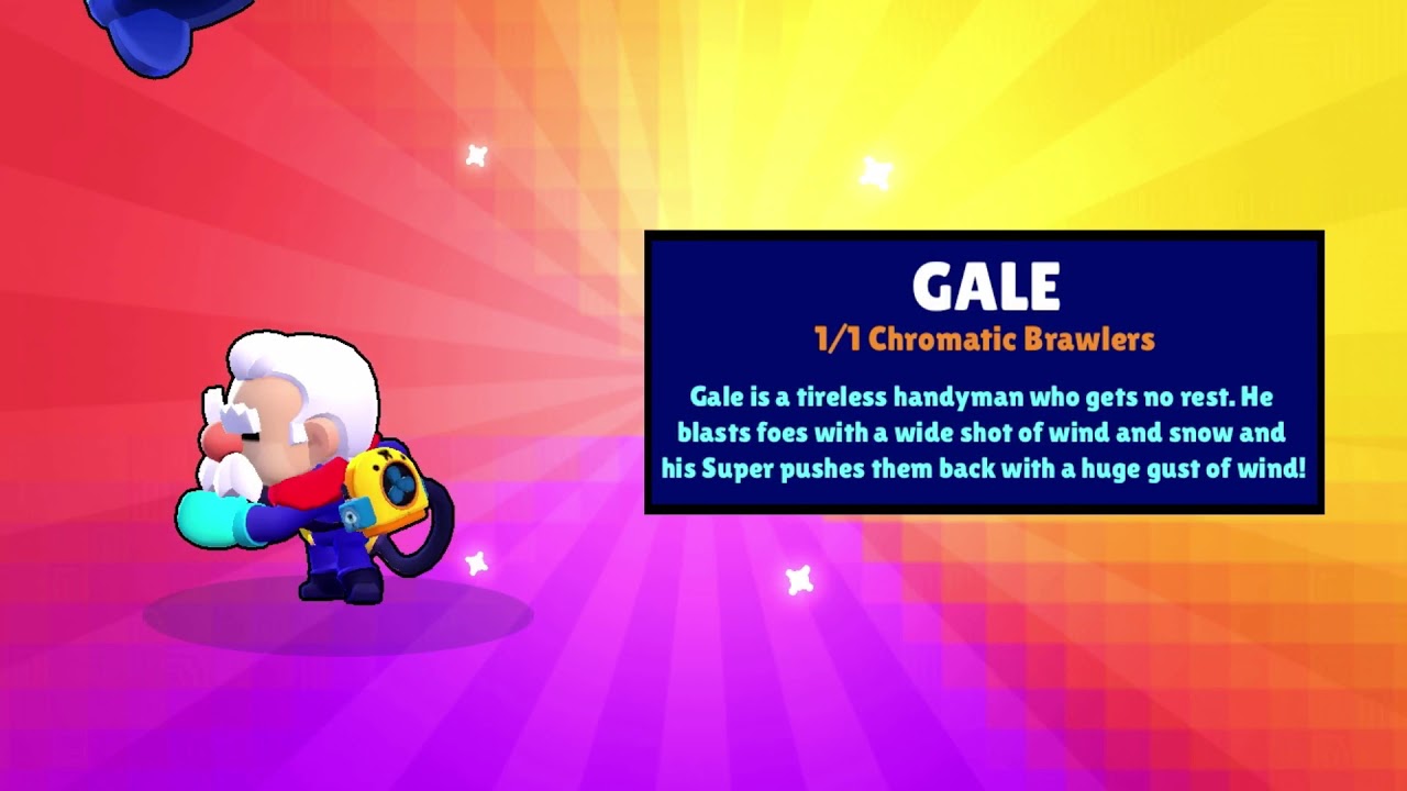 Unlocking gale (brawl stars)