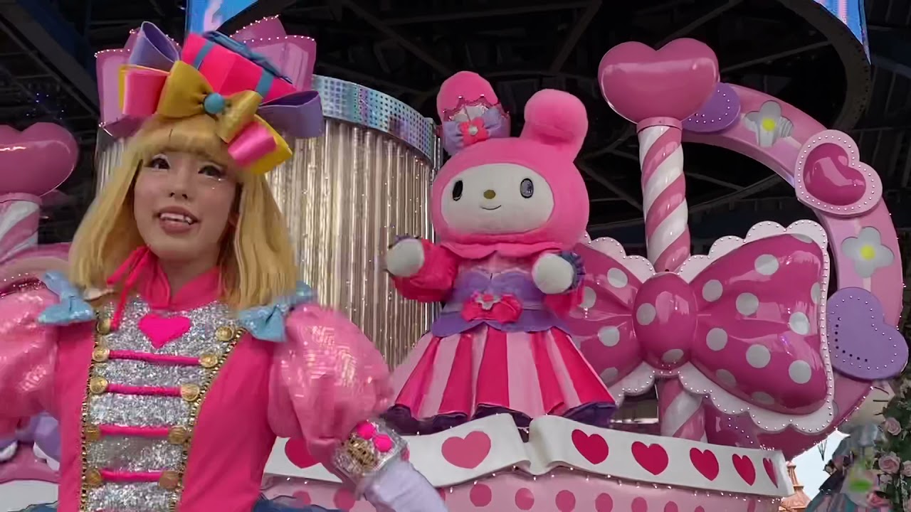 マイメロディ パレード マイメロディ♡パレードパラレル ハーモニーランド - YouTube