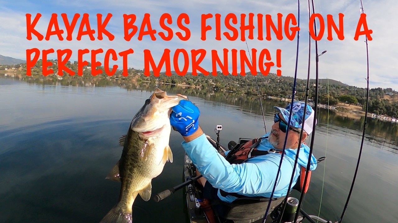 KAYAK BASS FISHING ON A PERFECT MORNING!