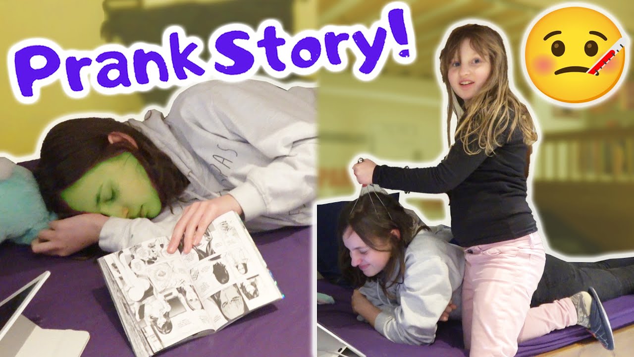 PRANK STORY • KALYS FAIT CROIRE À ATHÉNA QU'ELLE EST MALADE !
