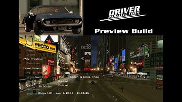Driver: Parallel Lines Jan 06 2006 PS2 Preview Build