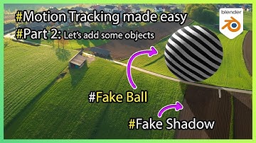 Tutorial: Blender Motion Tracking #Part2 | Let