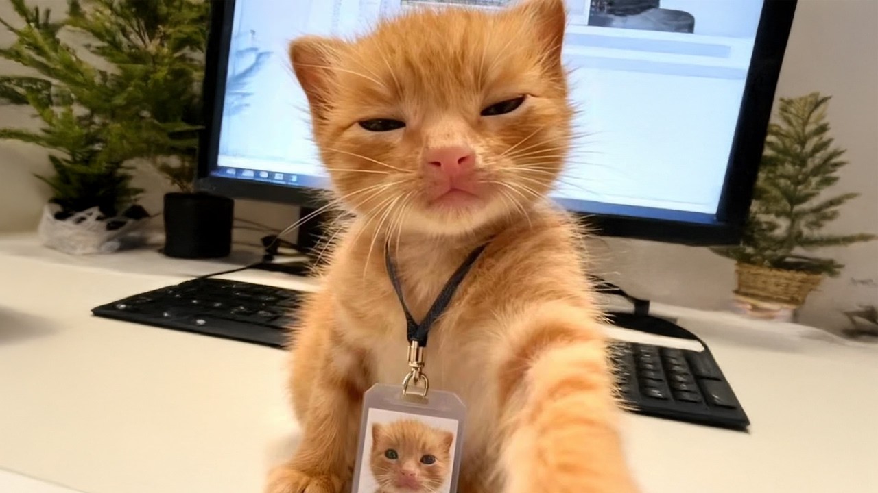 Когда милые котята становятся маленькими комиками 🤣 Смешные видео с кошками