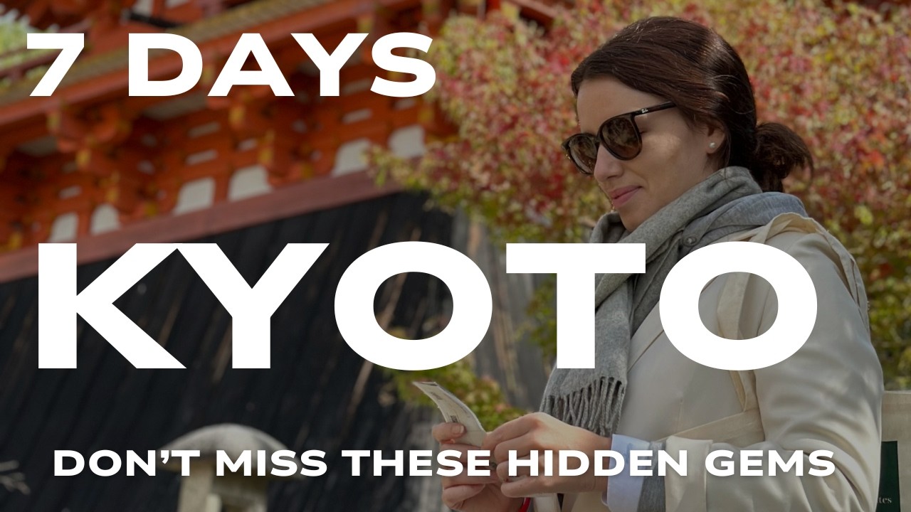 Relaxed Itinerary Kyoto Japan | Kyoto Itinerary 7 days