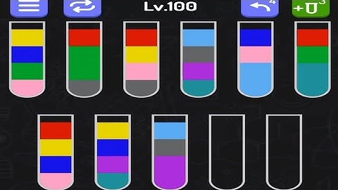 water color sort level 100