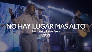 Video thumbnail of "ZION No hay Lugar mas Alto COVER"