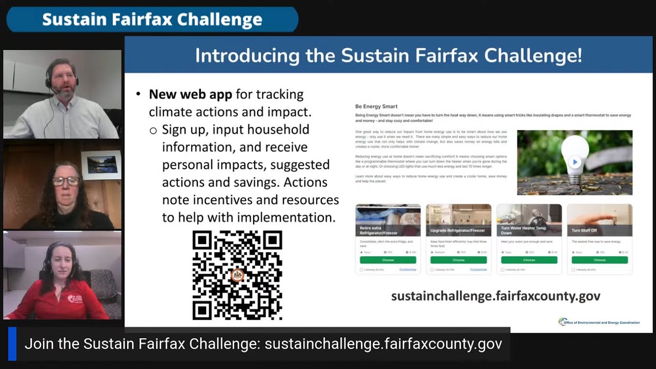 Sustain Fairfax Challenge: Empowering a Greener Future - YouTube