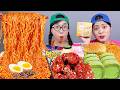 Convenience Store Tteokbokki Spicy Noodle Chicken Hot Dog Food Mukbang DONA 