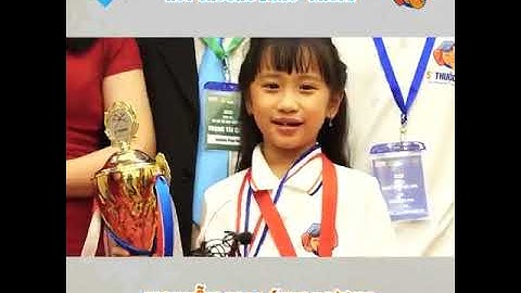 Nhà vô địch khối 2 Nguyễn Mai Ánh Dương Cuộc thi VMindmap 2021