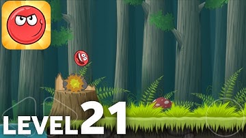 Red Ball 4 - Level 21 - Walkthrough Gameplay (Android, iOS)
