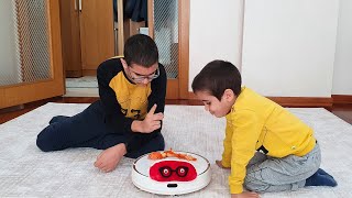 Robot Süpürge Robocan Berat ile Buğranın Oyununu Bozdu