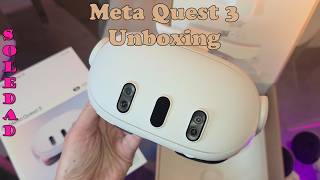 NO esperaba esto de Meta Quest 3… ¿vale la pena?  🎮🕹️  UNBOXING !!!