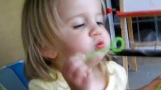 Cute Babies Blowing Bubbles For The First Time - Funny Babies Compilation 2016