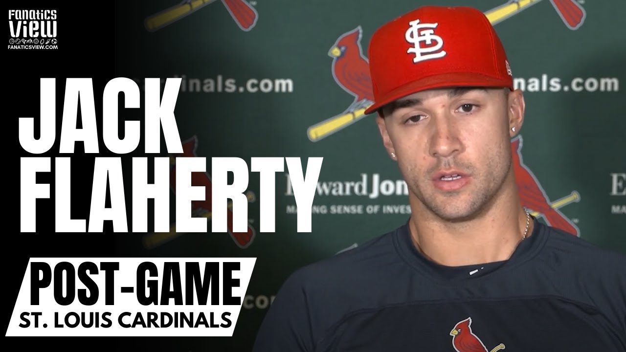 Jack Flaherty Reacts to Returning From Injury for Cardinals Run &  Availability for MLB Post-Season 